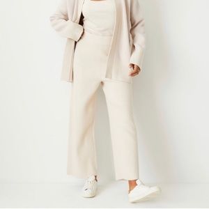 Ann Taylor Sweater Wide Leg Sweater Pant